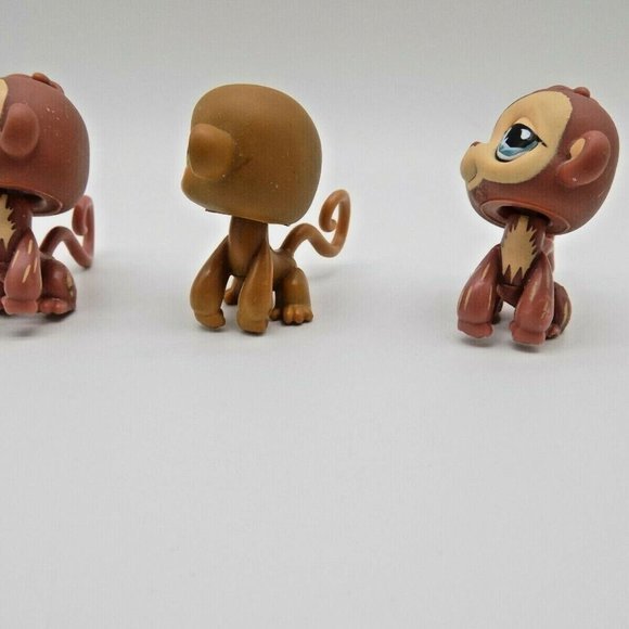 LPS Monkeys Lot‎ of 3 - Picture 3 of 4
